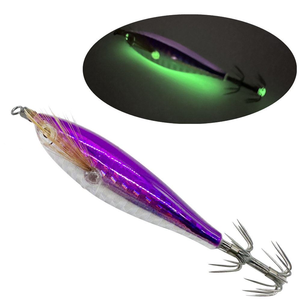 Fishing Hook Jig - Светящаяся рыболовная приманка для осьминогов и