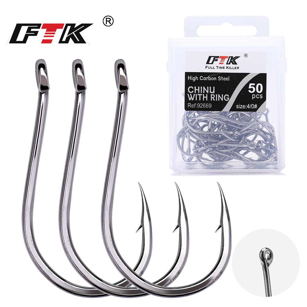 Fishing Hook Assortment - Рыболовный крючок FTK CHINU с ушком