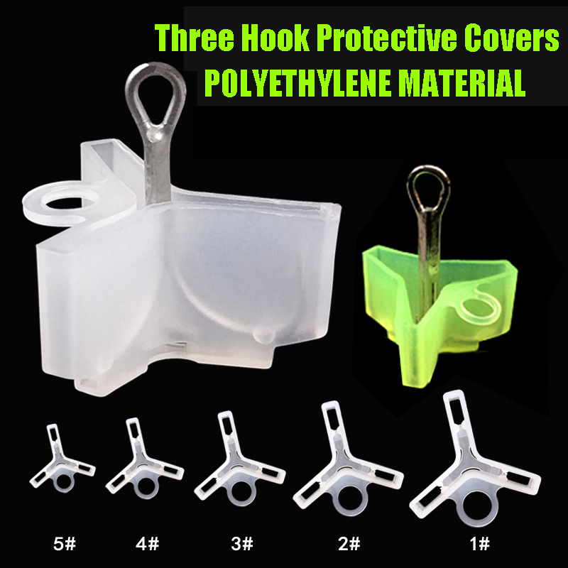 Fishing Hook Treble - 20 шт./лот, прочные защитные колпачки для