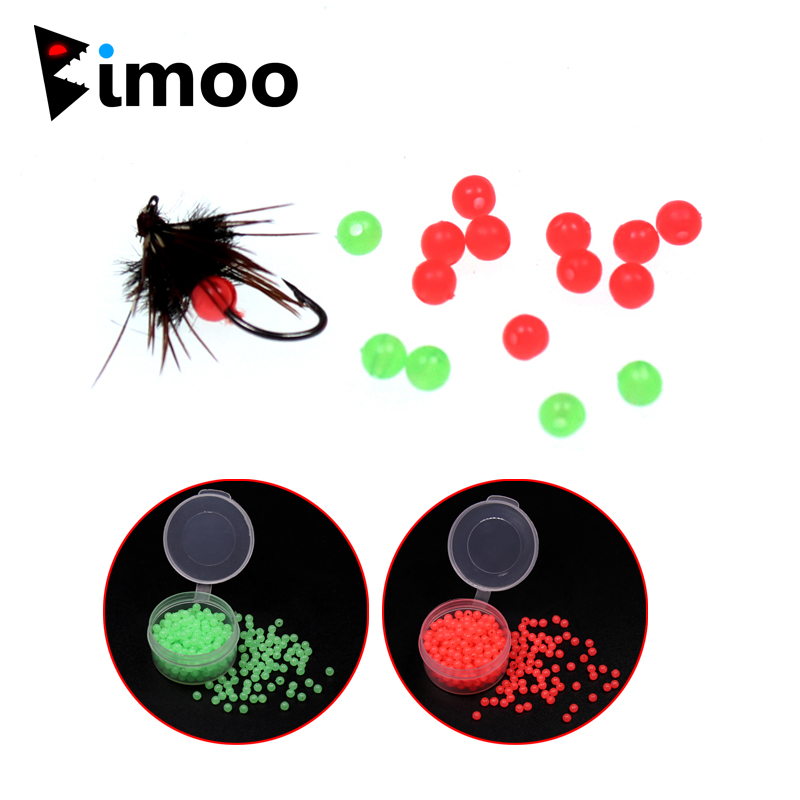 Fishing Hook Treble - Bimoo 200 шт./кор. мягкие светящиеся бусины