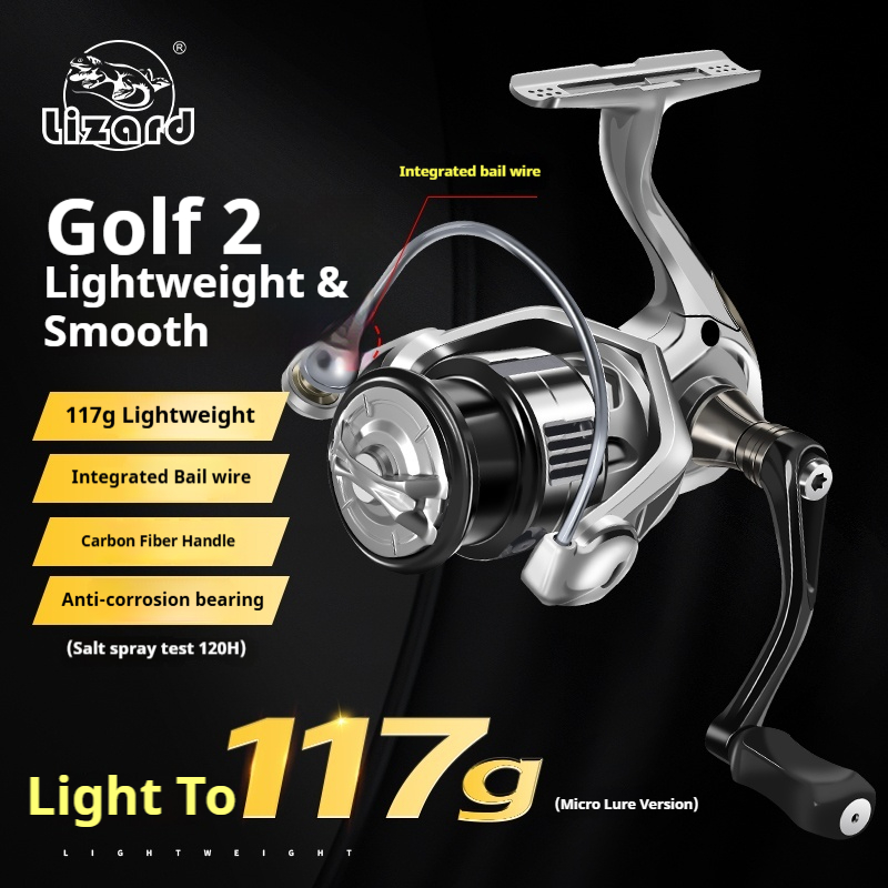 Kastking Reel Zephyr - Рыболовная катушка Lizard Golf 2 с