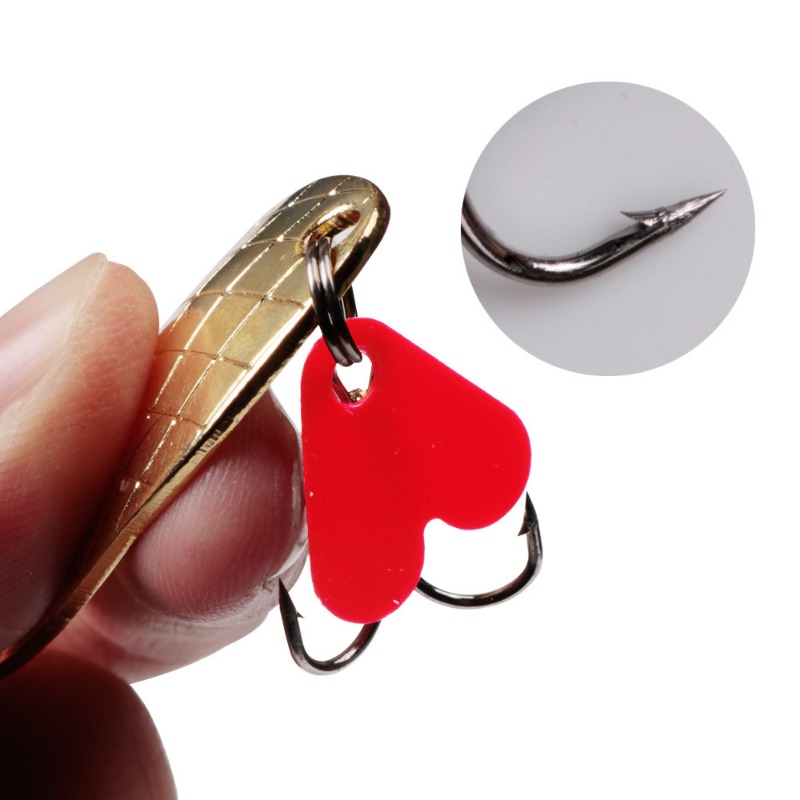 1 шт., металлическая блесна, 9 – обзор и цена Fishing Hook Treble