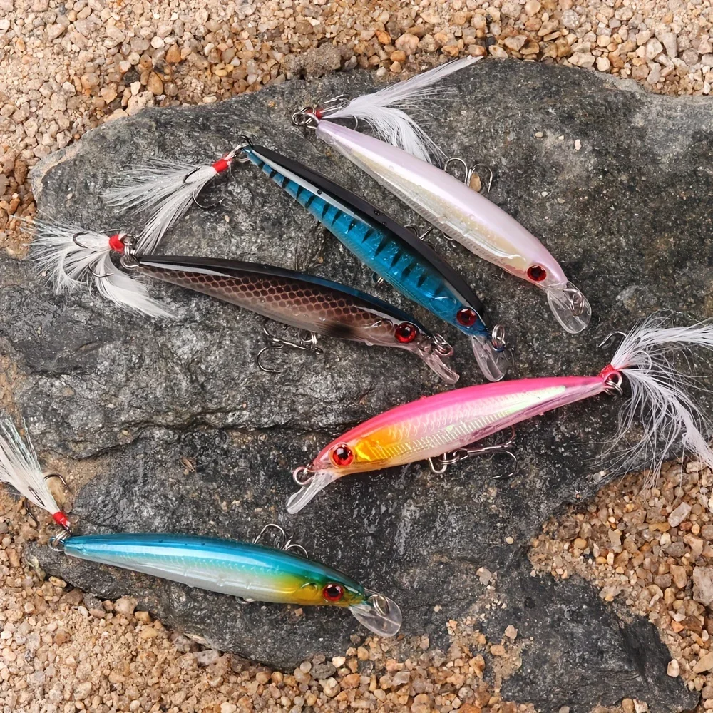 Laser 3D Eyes Bionic Minnow Fi – обзор и цена Fishing Hook Treble