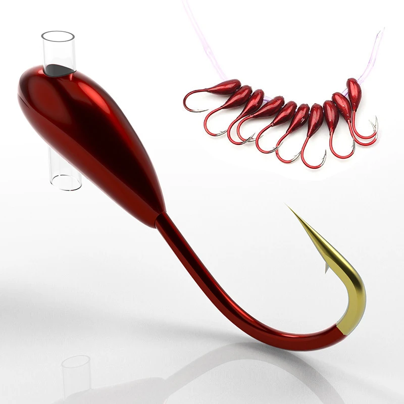 10/20 шт., зимний крючок для з – обзор и цена Fishing Hook Assortment