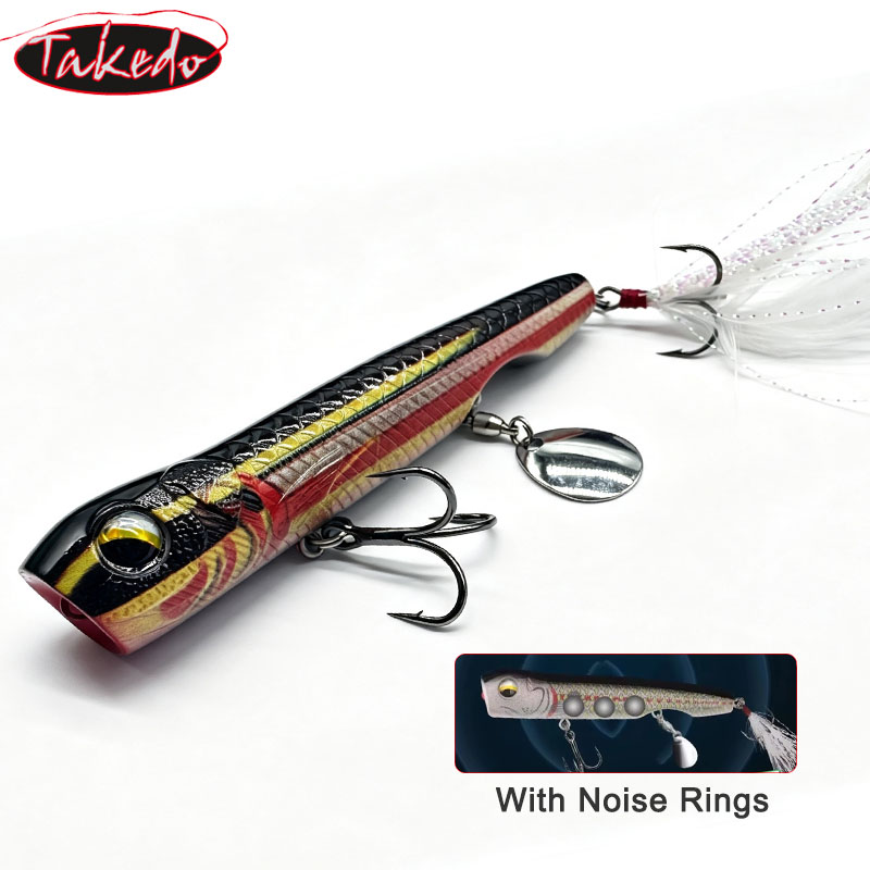 TAKEDO 10G Поппер для рыбалки  – обзор и цена Fishing Hook Treble
