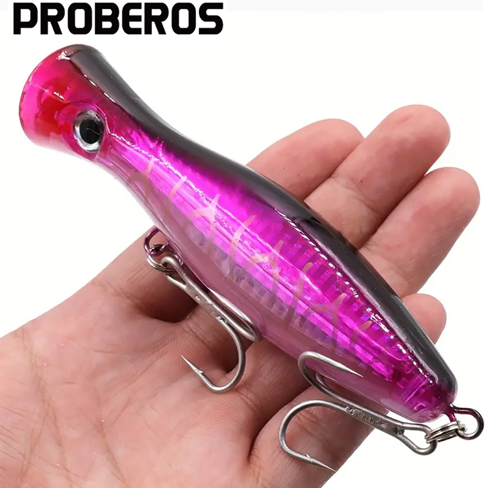 PROBEROS 1 шт. 13 см 43 г Попп – обзор и цена Fishing Hook Treble