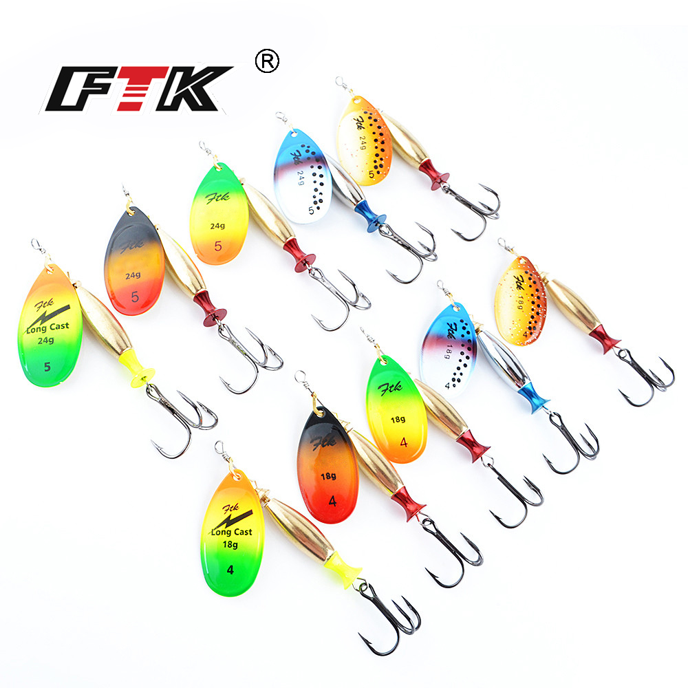 FTK 18 г 24 г Спиннерная прима – обзор и цена Fishing Hook Treble