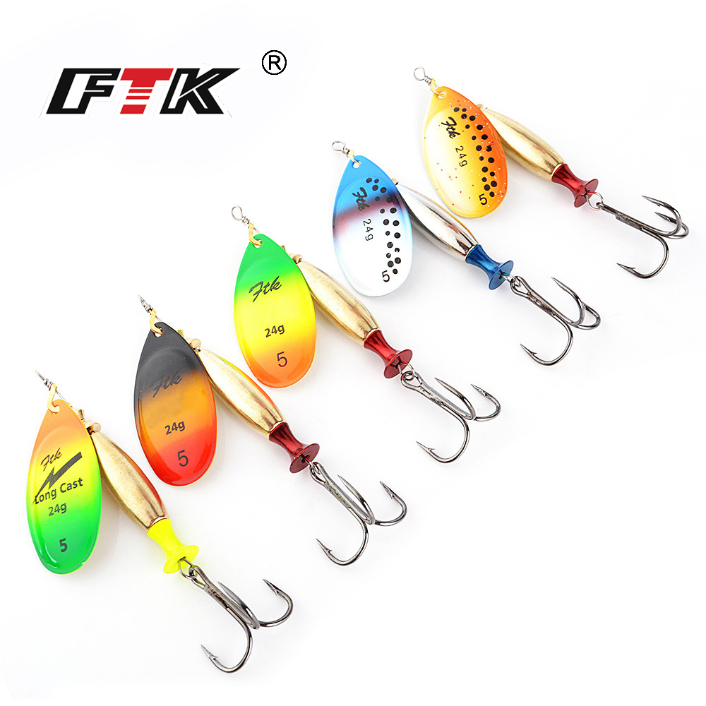FTK 18 г 24 г Спиннерная прима – обзор и цена Fishing Hook Treble