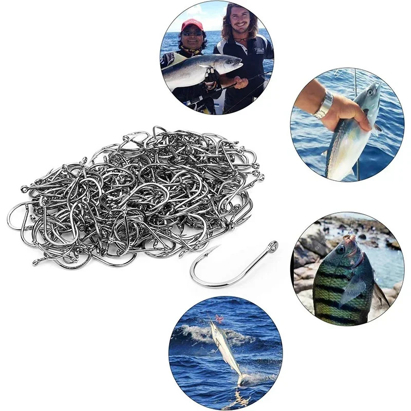 50-1600 шт./кор. рыболовные кр – обзор и цена Fishing Hook Assortment