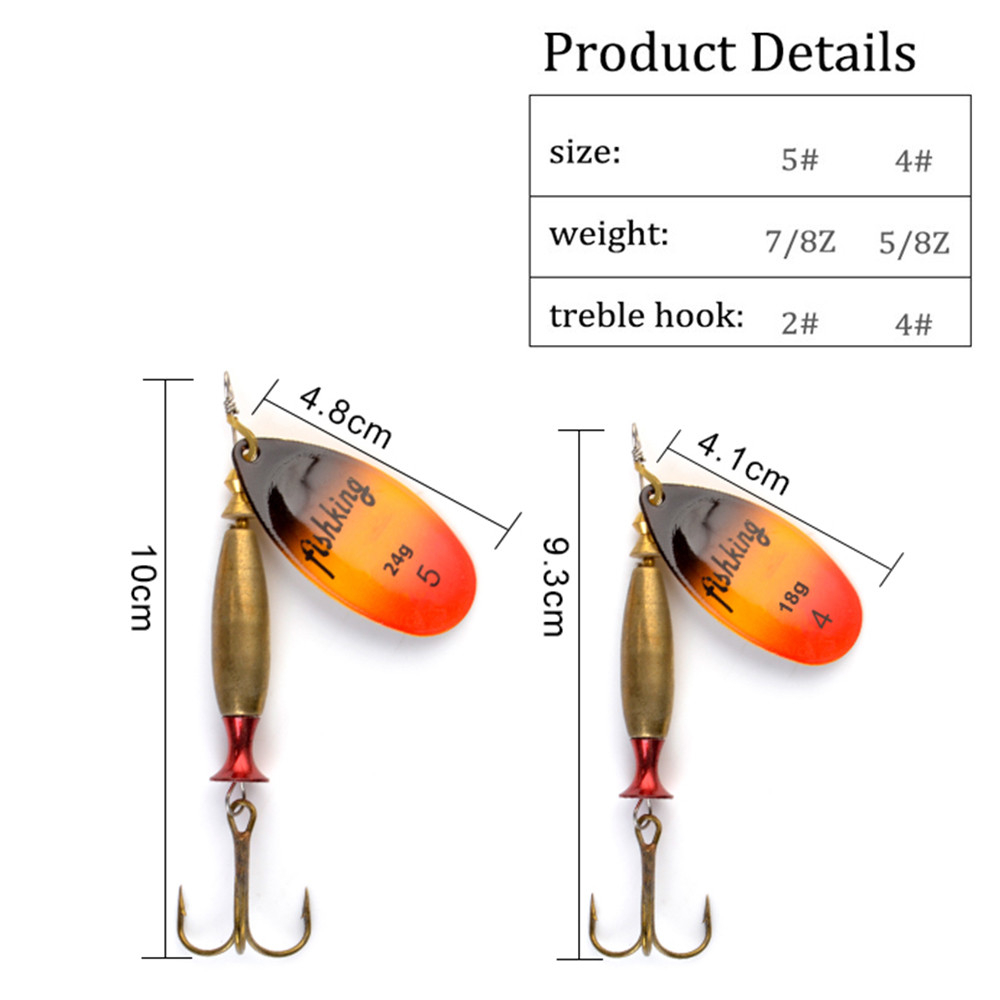 NGB Long Cast Spinner Bait Рыб – обзор и цена Fishing Hook Treble