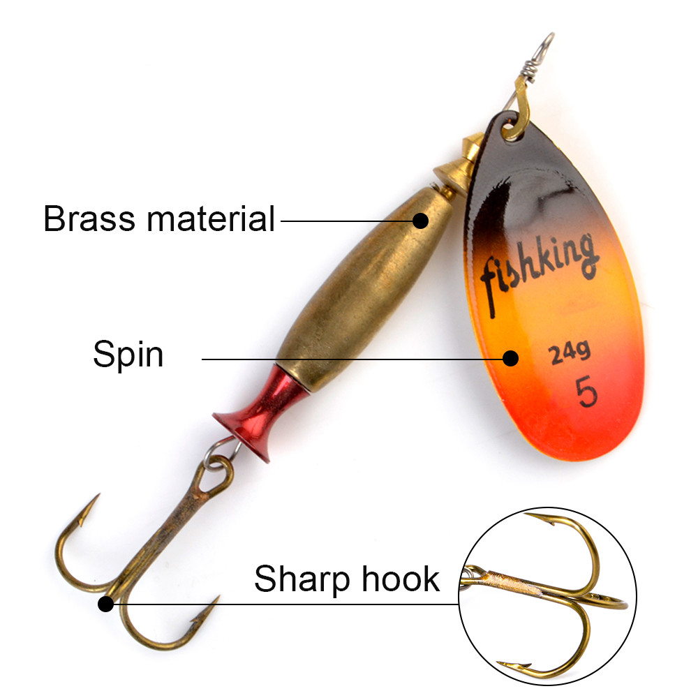 NGB Long Cast Spinner Bait Рыб – обзор и цена Fishing Hook Treble