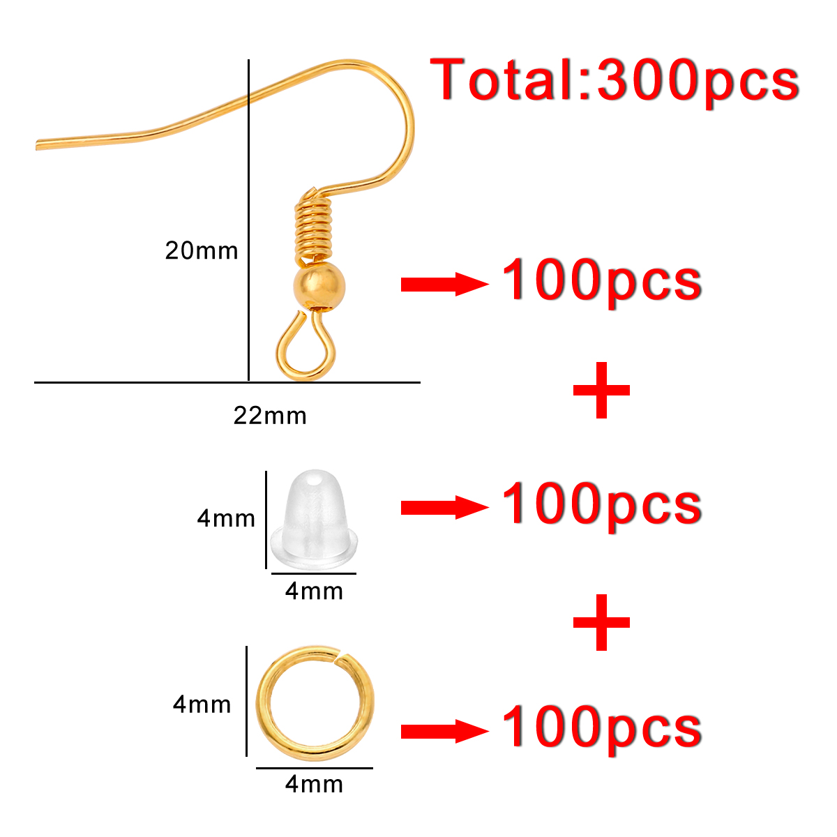 100-300 шт./лот, гипоаллергенн – обзор и цена Fishing Hook Assortment