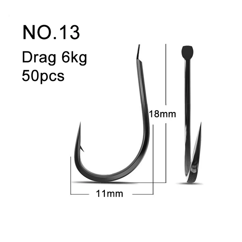 50 шт. маленькие рыболовные кр – обзор и цена Fishing Hook Assortment